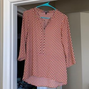 Express quarter zip, quarter sleeve blouse ✨